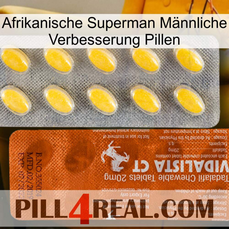 Afrikanische Superman Männliche Verbesserung Pillen 42